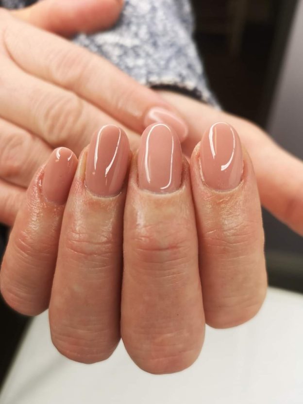 Nail Extensions on Bitten Nails - Minou Nails